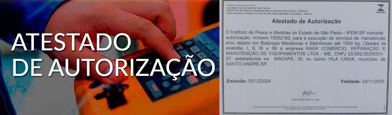 Calibração Balanças