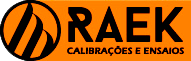 Calibração e ensaios - Raek